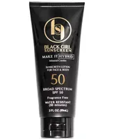 Black Girl Sunscreen Make It Hybrid Sunscreen Spf 50, 3 oz.