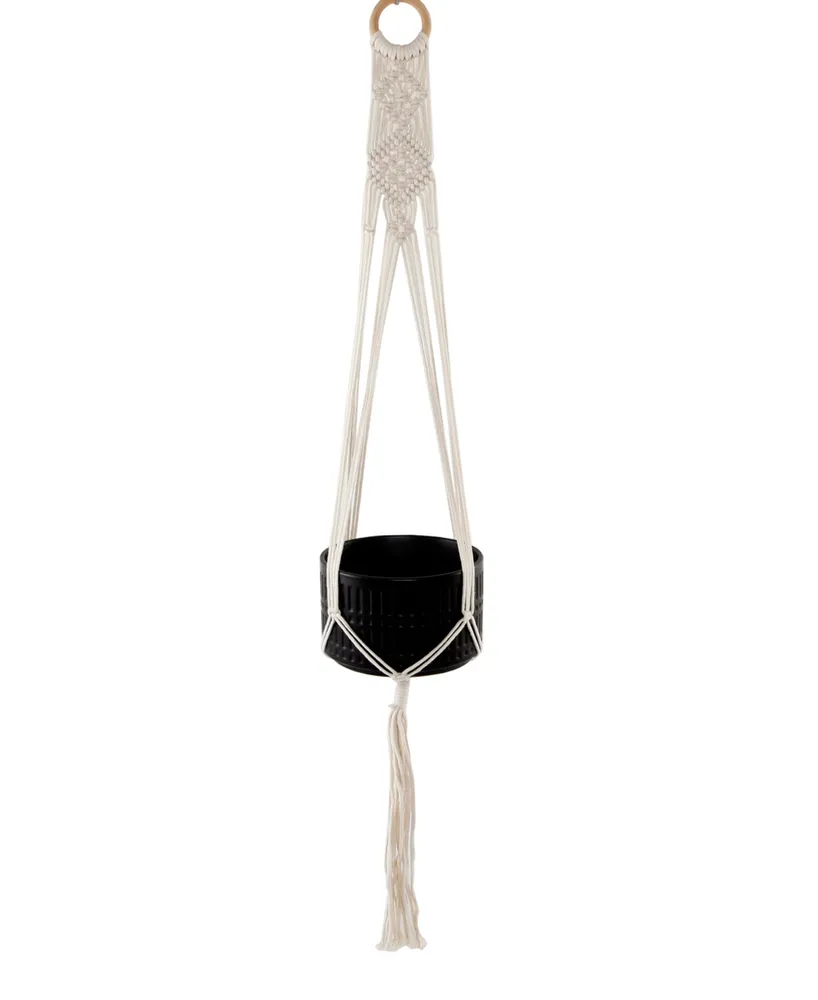 Flora Bunda Hanging Macrame Planter Hanger