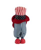 Patriotic Heart 4th of July Americana Gnome