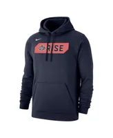 Men's Nike Navy Washington Mystics Rebel Edition Club Fleece Pullover Hoodie