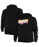 Men's New Era Black Phoenix Suns 2021/22 City Edition Big and Tall Pullover Hoodie