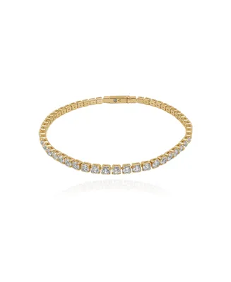 Vince Camuto -Tone Cubic Zirconia Tennis Bracelet