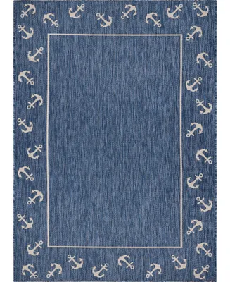 Lr Home Shoreline SRL81872 7'6" x 9'5" Outdoor Area Rug