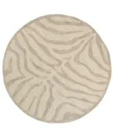 Lr Home Paris PAR02510 3' x 3' Round Area Rug