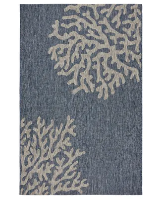 Lr Home Nassau NASS81017 5' x 7' Outdoor Area Rug