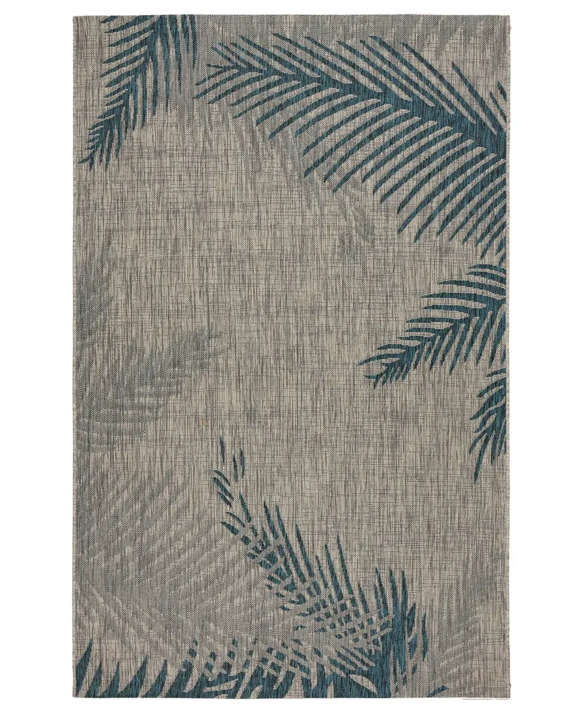 Lr Home Nassau NASS81021 5' x 7' Outdoor Area Rug