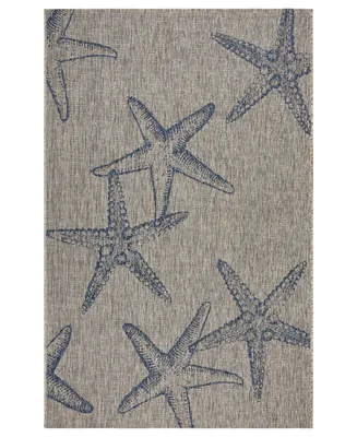 Lr Home Nassau NASS81019 5' x 7' Outdoor Area Rug