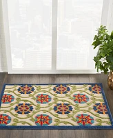 Nourison Home Aloha ALH19 2'8" x 4' Outdoor Area Rug