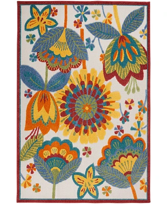 Nourison Home Aloha ALH25 6' x 9' Outdoor Area Rug
