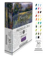 Sennelier Extra-soft Pastel Half Stick Plain Air Landscape Colors Set, 30 Piece