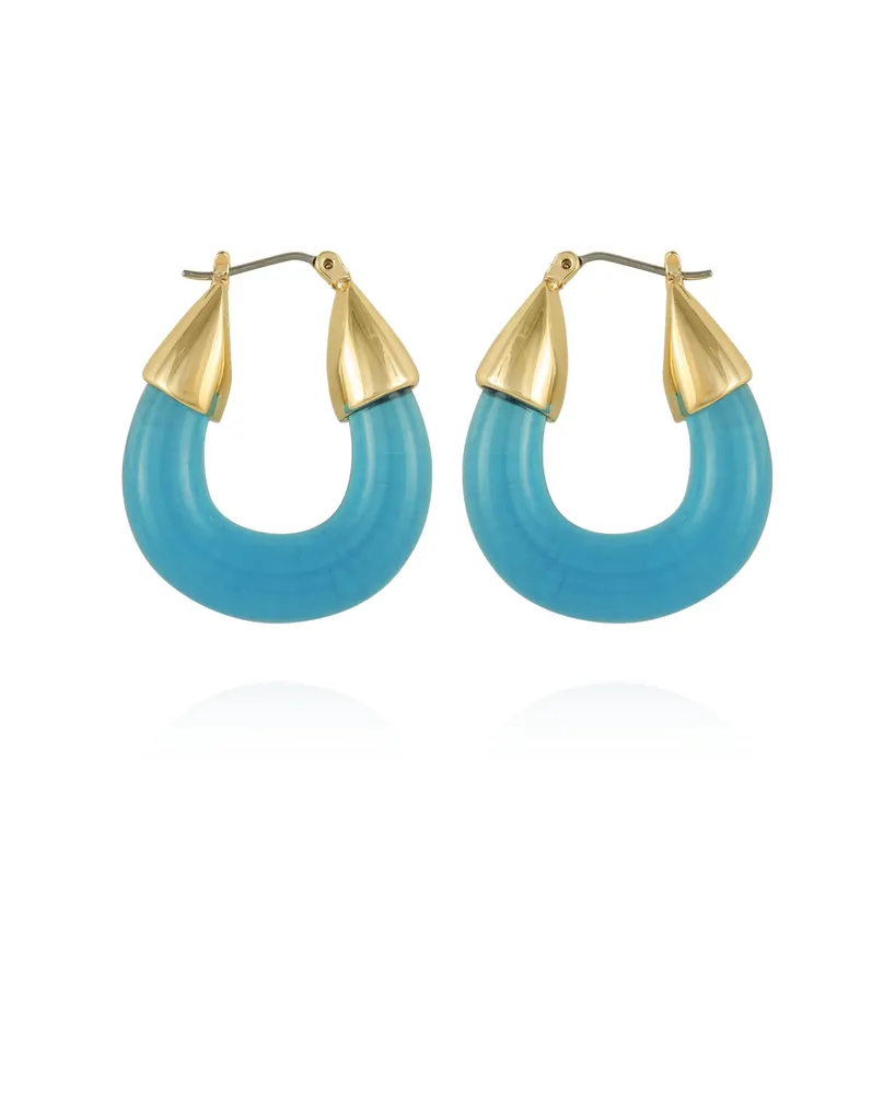 Vince Camuto Rock Candy Hoop Earrings