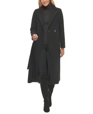 Calvin Klein Women's Belted Wrap Coat