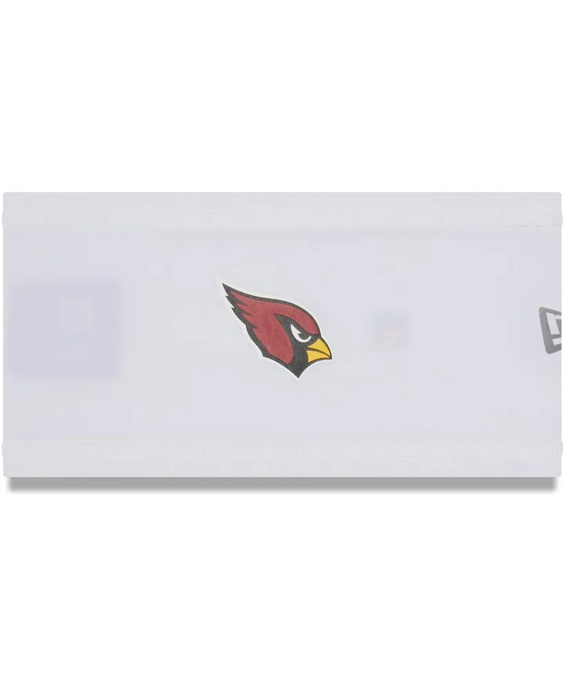 Men's White Arizona Cardinals Official Training Camp Headband