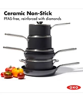 Oxo Professional Ha 10-Pc. Ceramic Nonstick Cookware Set