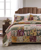 Greenland Home Fashions Antique Chic 100% Cotton Patchwork -Pc. Quilt
