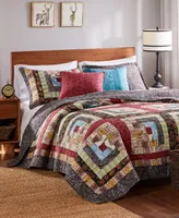 Greenland Home Fashions Colorado Lodge Quilt Set, 3-Piece King