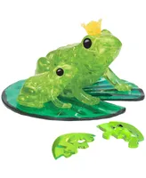 BePuzzled 3D Frog Crystal Puzzle Set, 43 Piece