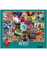 Willow Creek Press Larry Hershberger - Nyc Puzzle Set, 1000 Piece