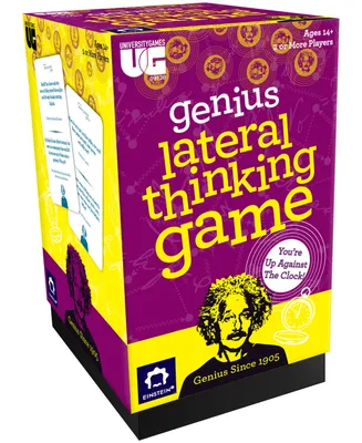University Games Einstein Genius Lateral Thinking Game Set, 215 Piece