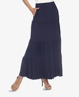 Women's Tiered Maxi Skirt