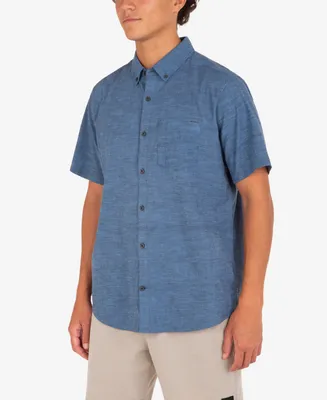 Hurley Men's One and Only Stretch Button-Down Shirt