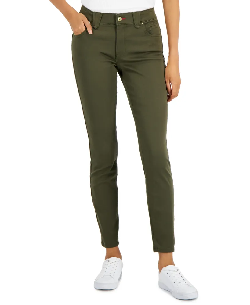 Tommy Hilfiger Women's Th Flex Waverly Sateen Skinny Pants