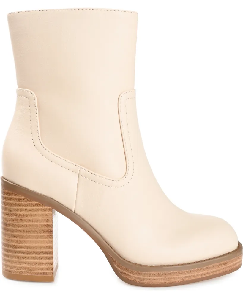 Journee Collection Women's Brittany Block Heel Booties