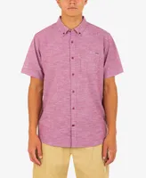 Hurley Men's One and Only Stretch Button-Down Shirt