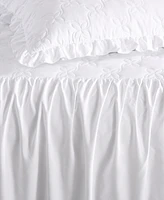 Betsey Johnson 3 Piece Solid Microfiber Bedspread Set, King