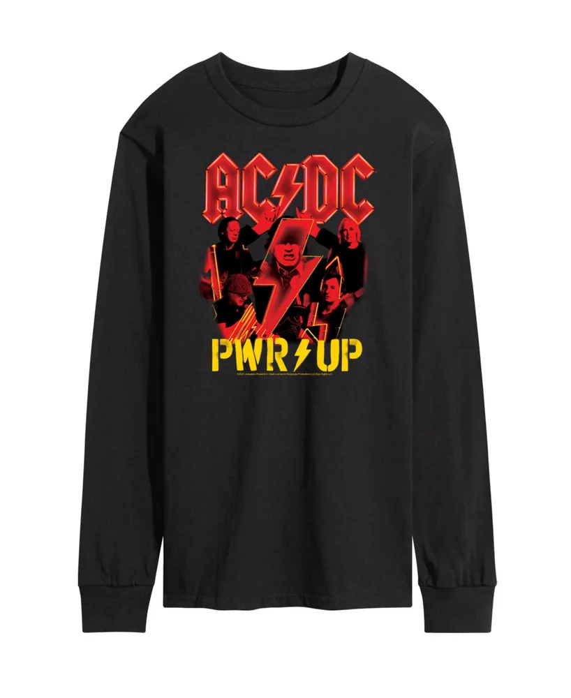 Men's Acdc Pwr Up Long Sleeve T-shirt