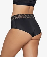 Leonisa Ultra Light Lace Trim Hipster Panty 012960