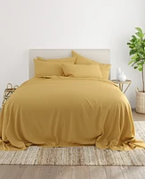 ienjoy Home Solids Style -Pc. Sheet Set