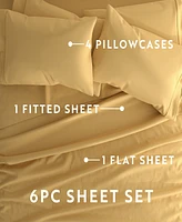 ienjoy Home Solids Style -Pc. Sheet Set