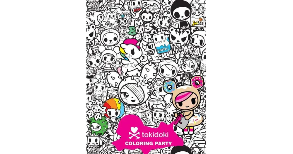 tokidoki Coloring Party by tokidoki