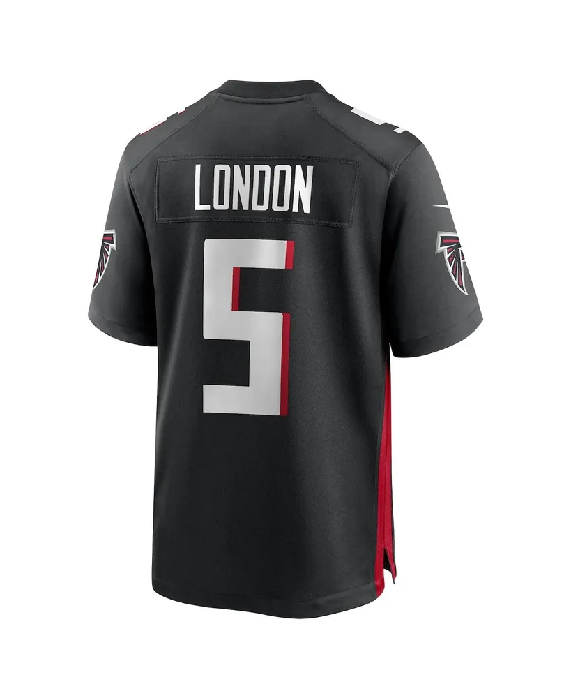 Men's Nike Drake London Black Atlanta Falcons Player Game Jersey