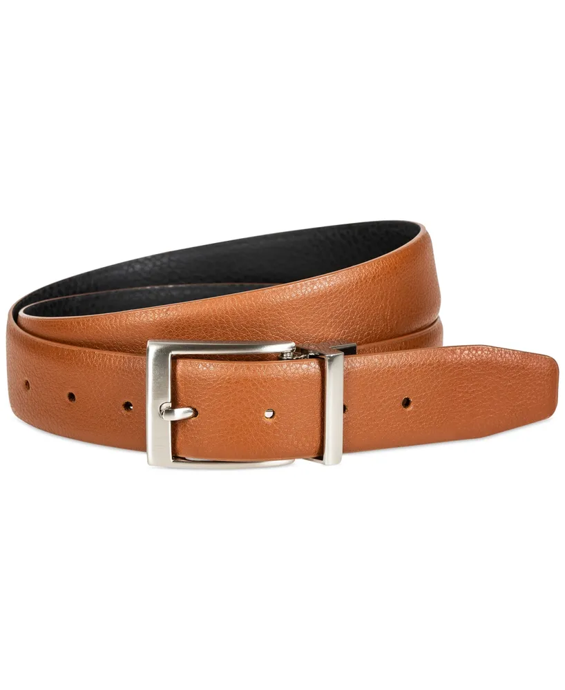 Nike Men's Textured Reversible Leather Belt
