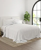ienjoy Home The Farmhouse Chic Premium Ultra Soft Pattern -Pc. Sheet Set