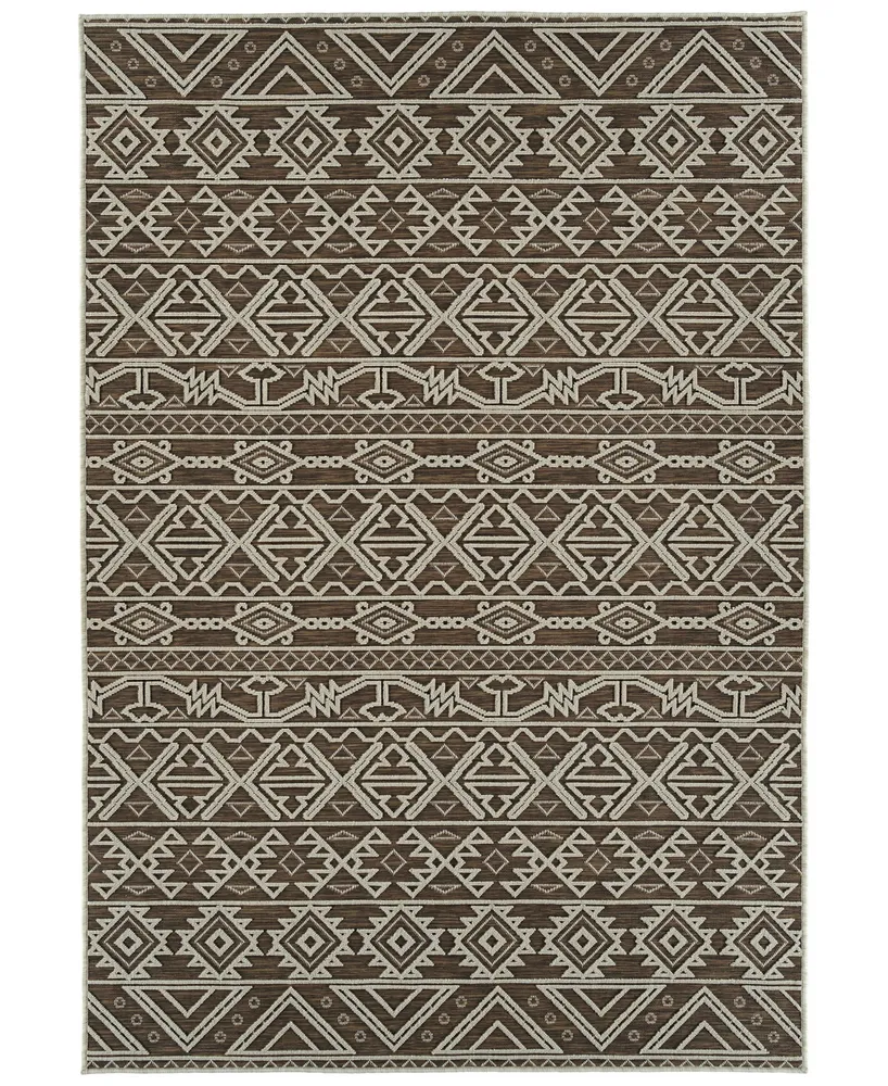 Kaleen Cove COV09 5'3" x 7'6" Outdoor Area Rug