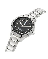 adidas Unisex Three Hand Edition Three Small Silver-Tone Stainless Steel Bracelet Watch 36mm