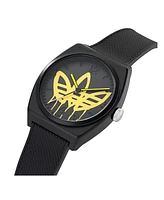 adidas Unisex Three Hand Project Two Resin Strap Watch 38mm