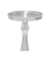 Traditional Candle Holder, Set of 3 - Silver