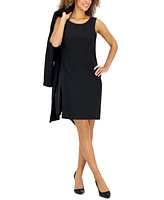 Le Suit Women's Crepe Topper Jacket & Sheath Dress Suit