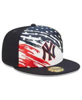 Men's New Era Navy York Yankees 2022 4th of July On-Field 59FIFTY Fitted Hat