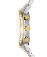 Fossil Women's Neutra Two-Tone Stainless Steel Bracelet Watch, 36mm