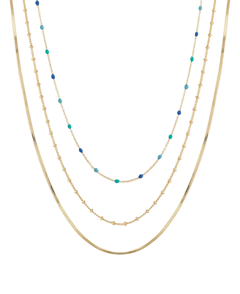 Necklace Extenders 3 PC Set - Gold