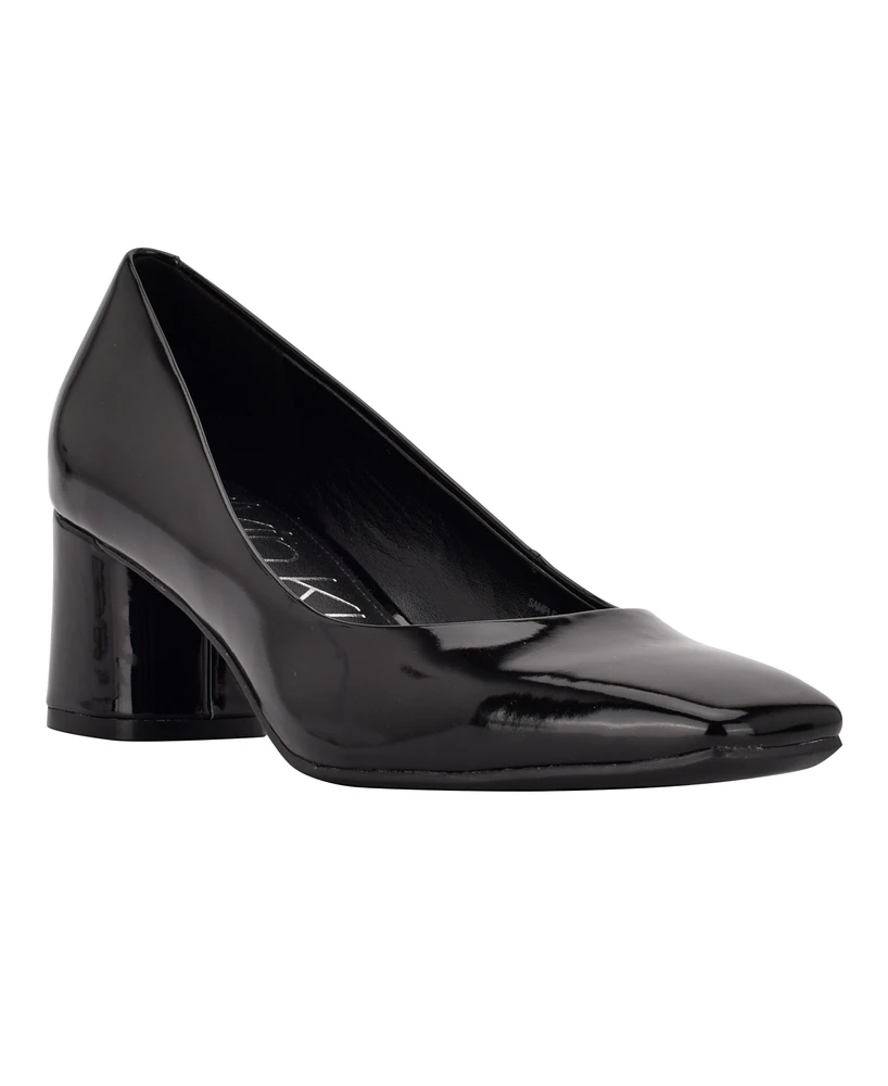 Calvin Klein Women's Alanta Block Heel Dress Pumps