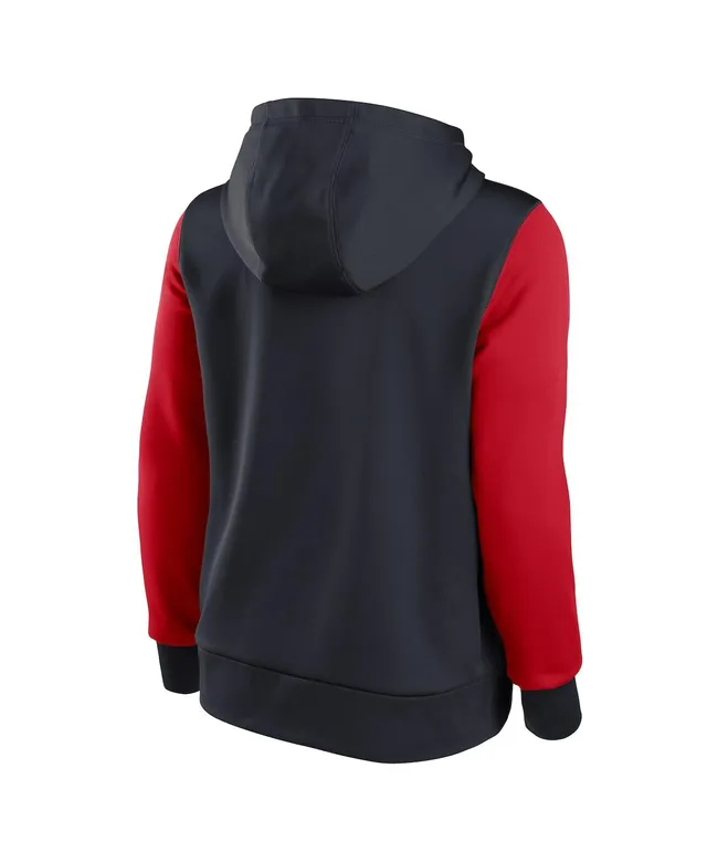macy's red nike hoodie