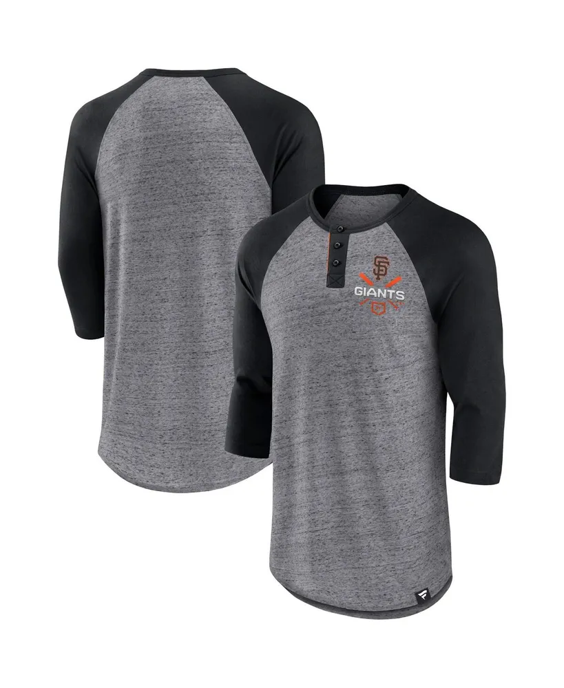 Fanatics Men's Fanatics Branded Heathered Gray and Black San