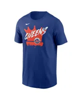Men's Nike Royal New York Mets Queens Local Team T-shirt