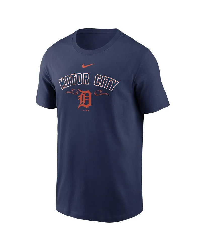 Men's Nike Navy Detroit Tigers Local Team T-shirt